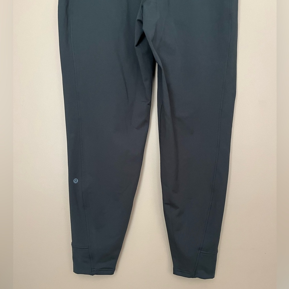 {Lululemon} Its Rulu Run Fleece High-Rise Jogger Full Length in Black - Size 12 - Picture 6 of 13